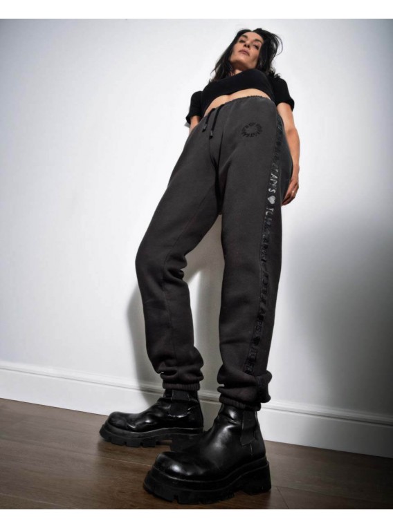 Jogger Negro "Cristal Oscuro" Unisex