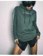 Green Hoodie Unisex - Witch