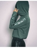 Green Hoodie Unisex - Witch