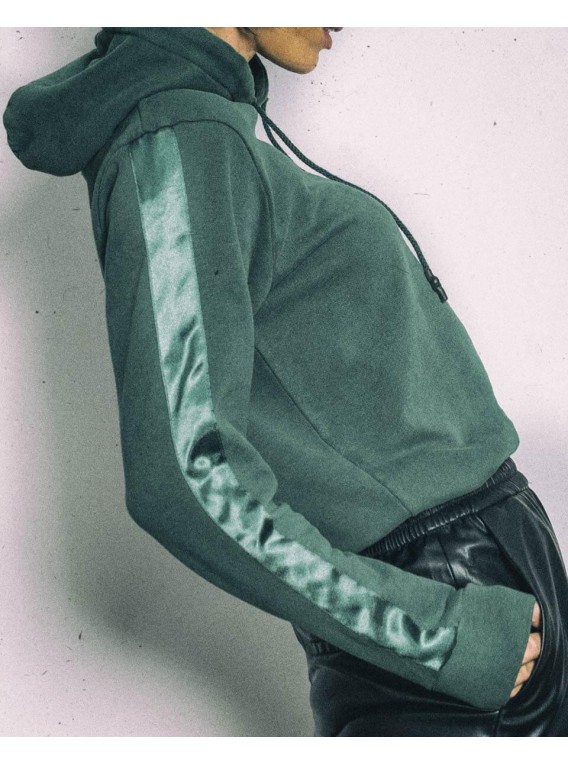 Green Hoodie Unisex - Witch