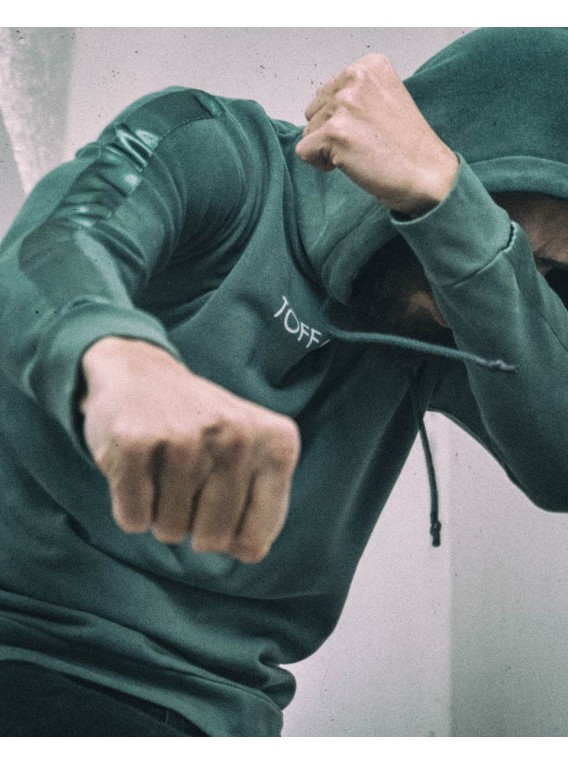 Green Hoodie Unisex - Witch