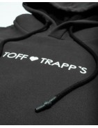 Washed Black Hoodie, Unisex - "Wizard"