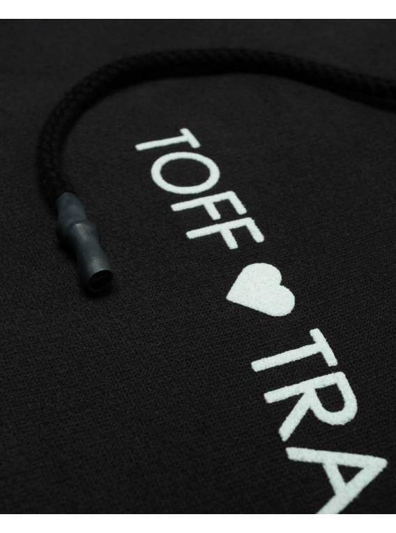 Washed Black Hoodie, Unisex - "Wizard"