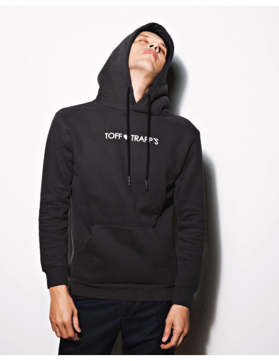 Washed Black Hoodie, Unisex...