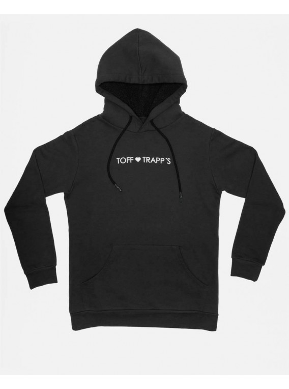 Washed Black Hoodie, Unisex - "Wizard"