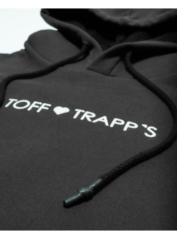 Washed Black Hoodie, Unisex - "Wizard"