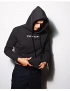 Washed Black Hoodie, Unisex - "Wizard"