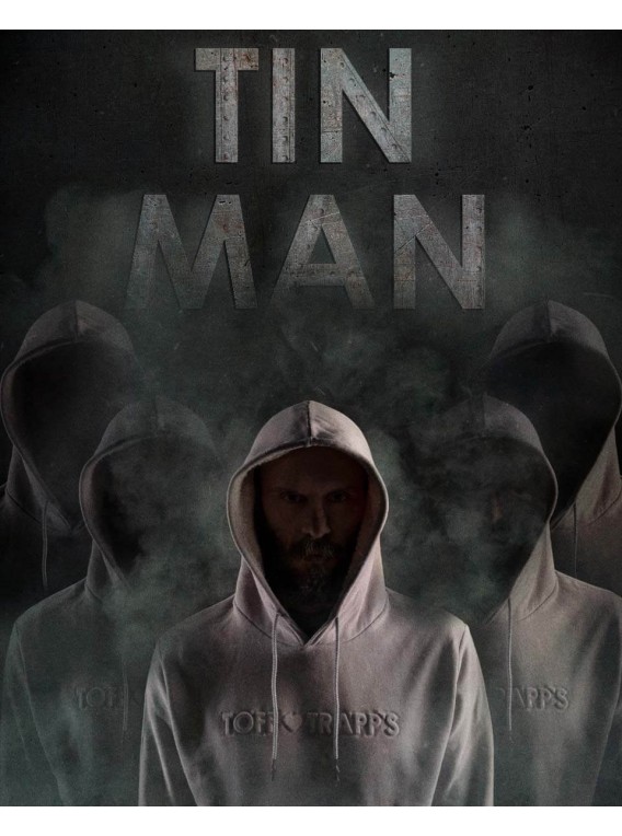 Grey Hoodie Unisex "Tin Man"