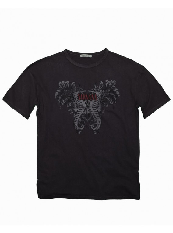 Nirvana Shirt Unisex - Smell Black