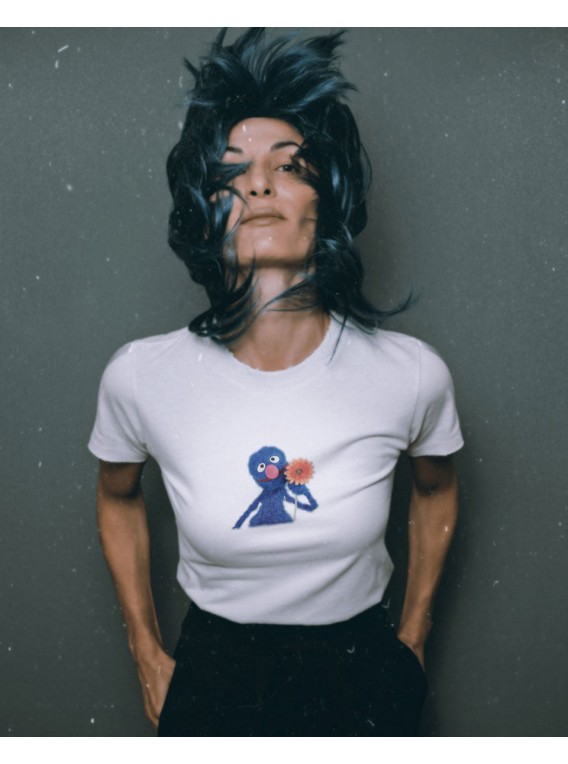 Camiseta Blanco Roto "Loser Lover" ©Barrio Sésamo