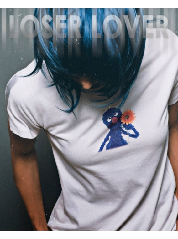 Women´s Slim Fit Tee "Loser Lover" © Sesame Street